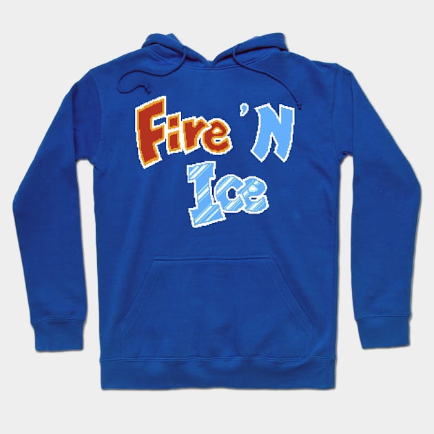 Fire N Ice Hoodie by RandomShop